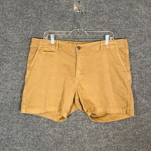 Paperbacks Shorts Mens 36 Khaki Tan Chino‎ Flat Front Y2K Casual Skate